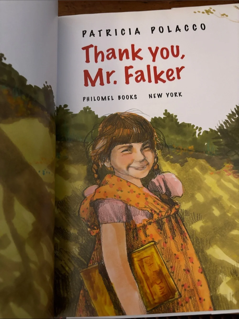 Thank You, Mr. Falker written and illustrated by Patricia Polacco.